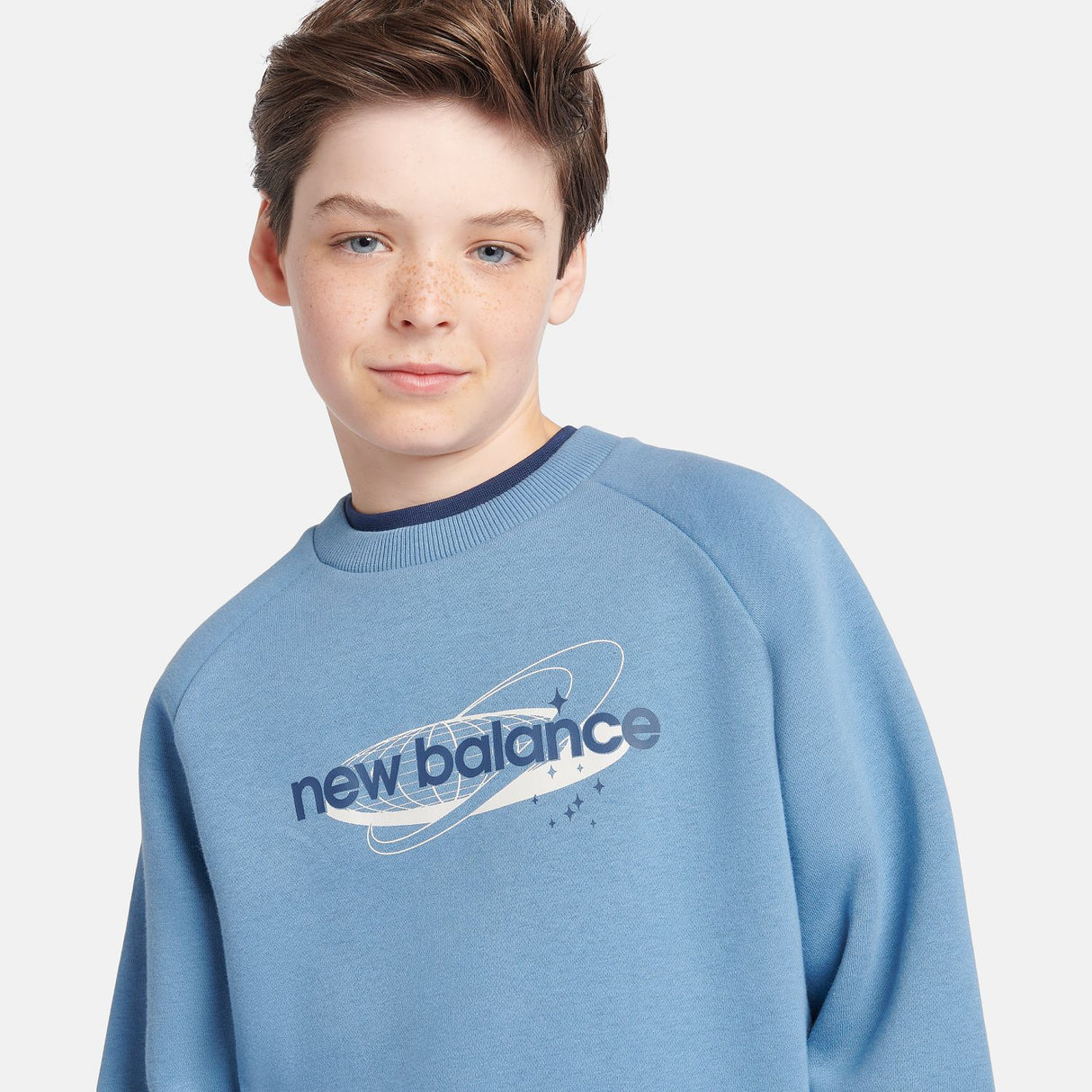 New Balance Boys' BB Global Crew-8