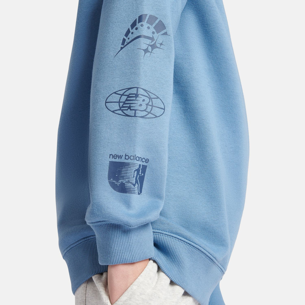 New Balance Boys' BB Global Crew-9