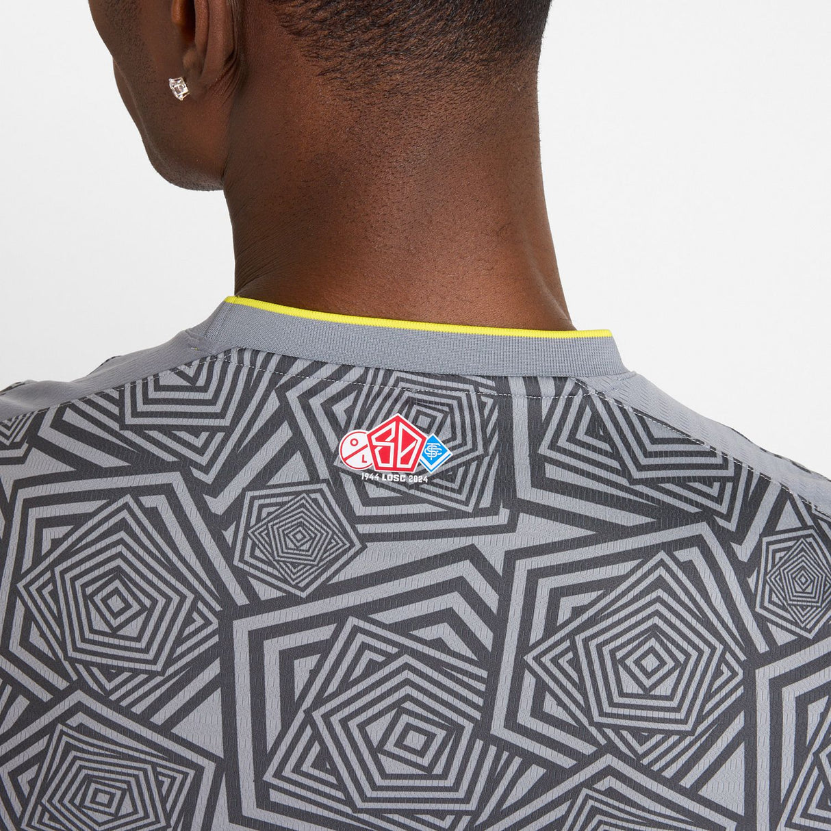 New Balance Men's Lille LOSC Third Short Sleeve Soccer Jersey-7