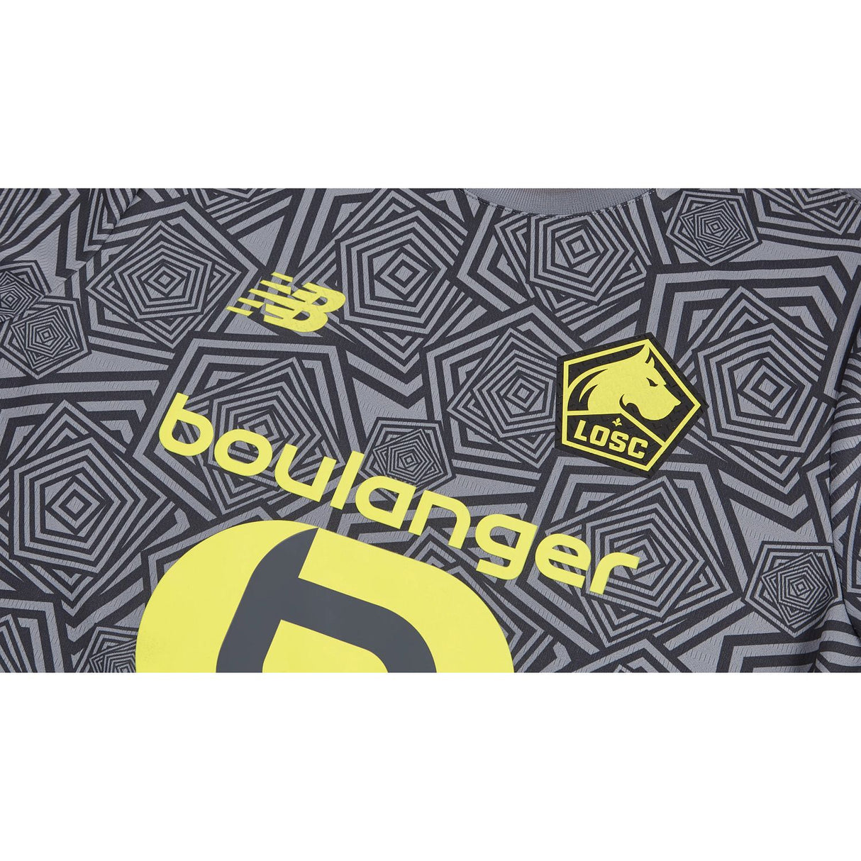 New Balance Men's Lille LOSC Third Short Sleeve Soccer Jersey-11
