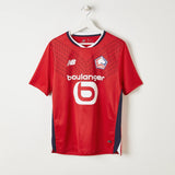 New Balance Youth Lille LOSC Home Short Sleeve Soccer Jersey-8