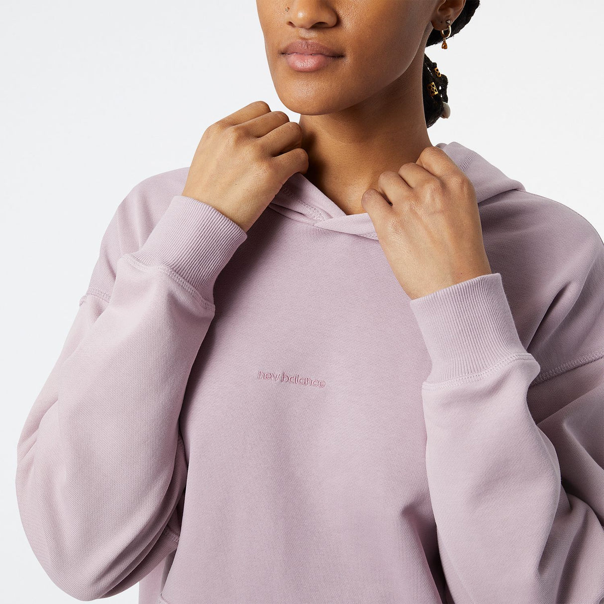 New Balance Women's Athletics Nature State French Terry Hoodie-4