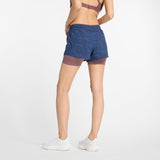 New Balance Women's RC Printed 2-in-1 Shorts 3-3