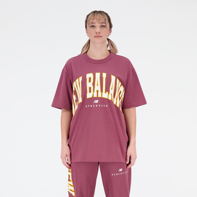 New Balance Men's Uni-ssentials Warped Classics Cotton Jersey T-Shirt-1