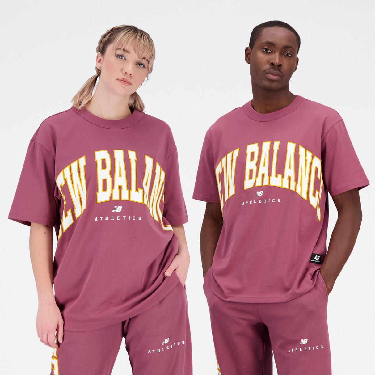 New Balance Men's Uni-ssentials Warped Classics Cotton Jersey T-Shirt-3