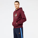 New Balance Men's Hoops Abstract Fleece Hoodie-2