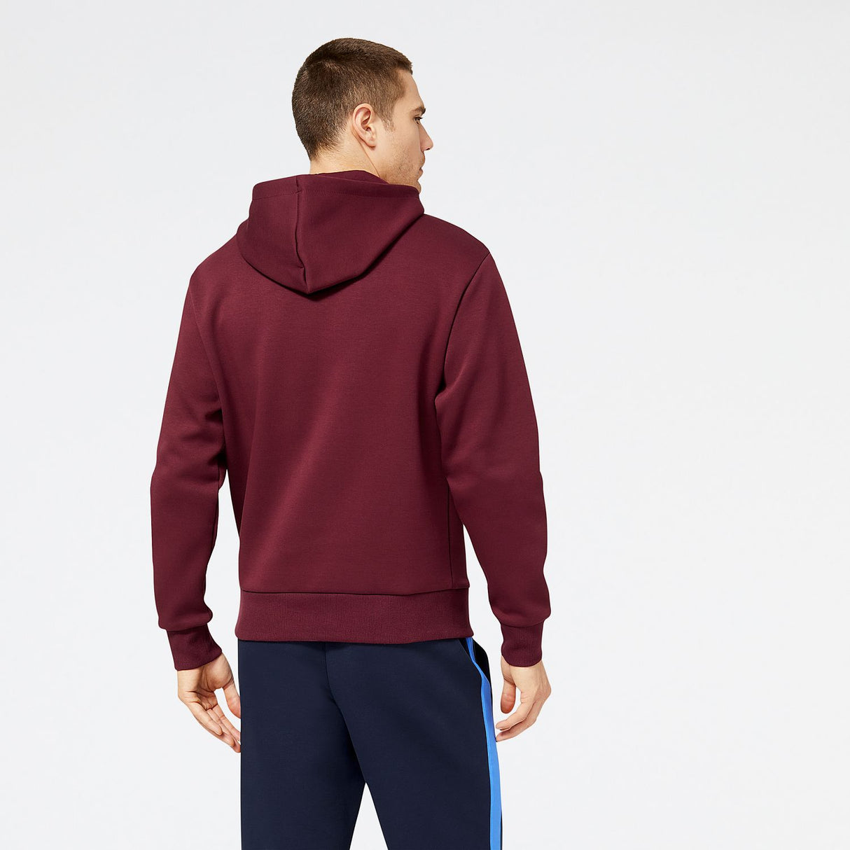New Balance Men's Hoops Abstract Fleece Hoodie-3