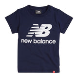 New Balance Boys' Essentials Stacked Logo Tee-1