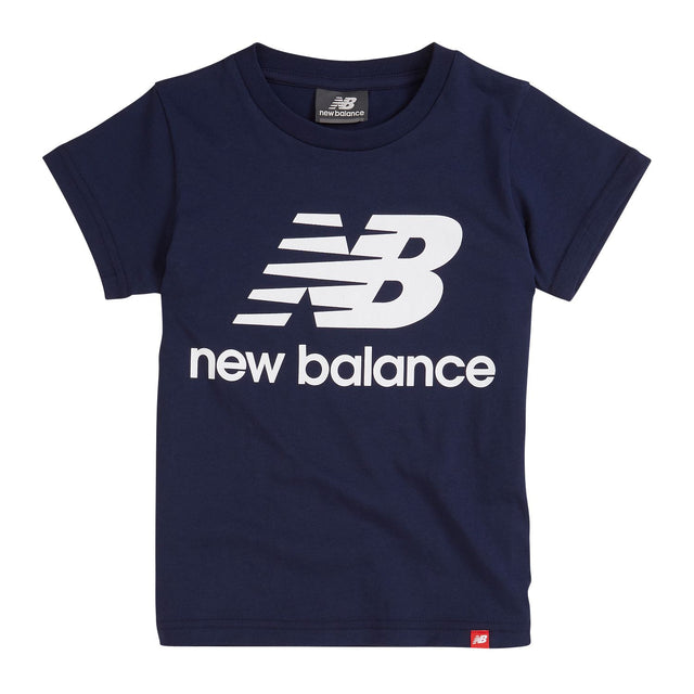 New Balance Boys' Essentials Stacked Logo Tee-1