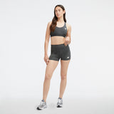 New Balance Women's Linear Heritage Fitted Shorts-2