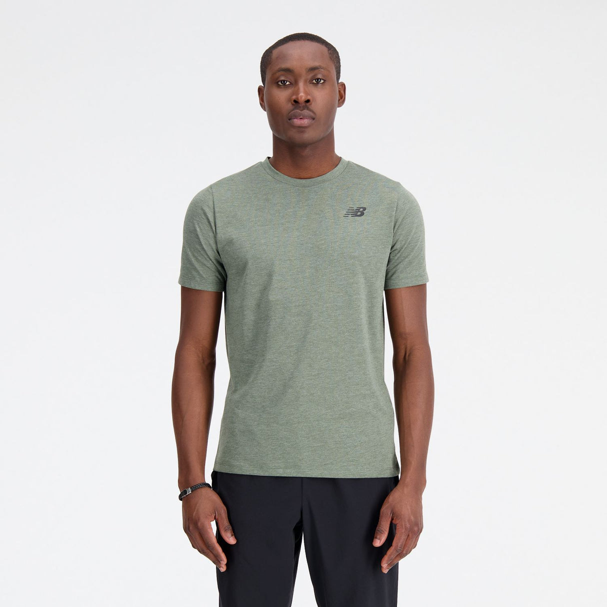New Balance Men's Tenacity Heathertech T-Shirt-1