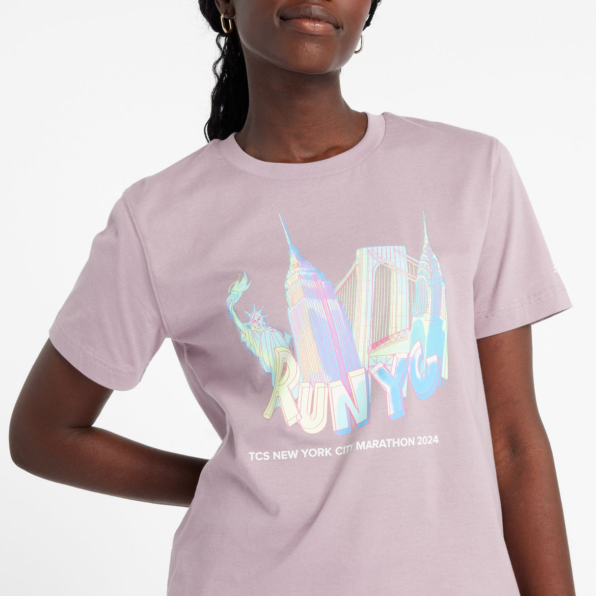New Balance Women's NYC Marathon Graphic T-Shirt-4