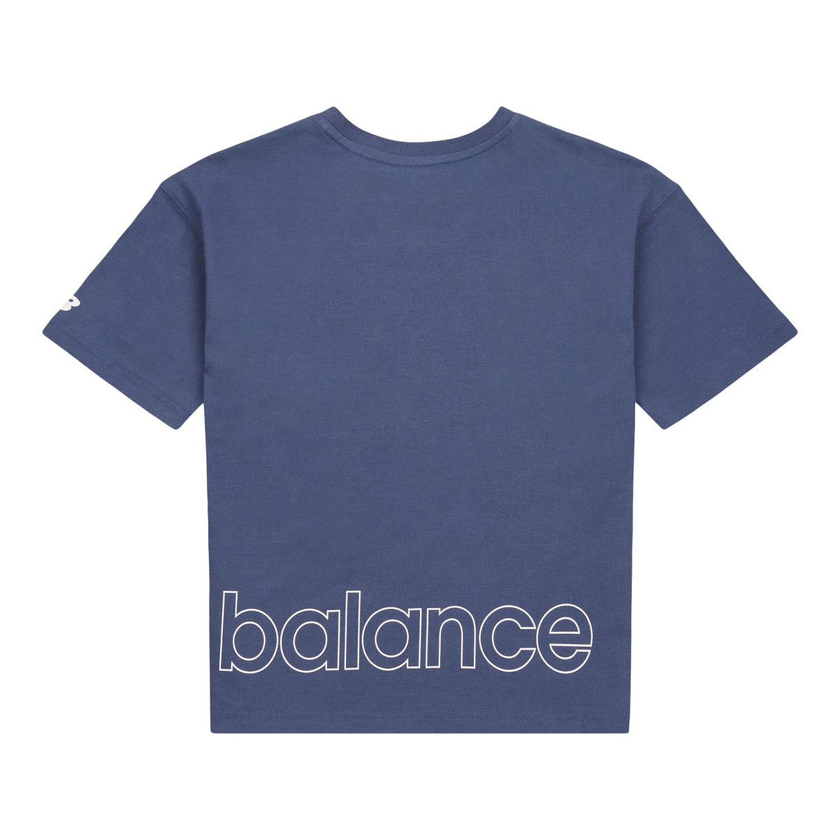 New Balance Girls' Athletics Jersey Logo T-Shirt-2