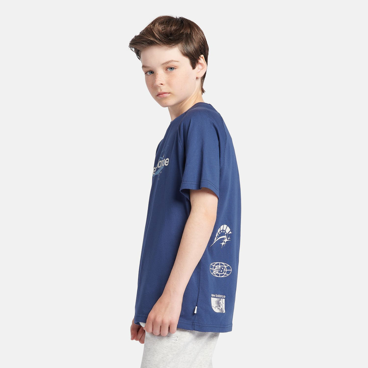 New Balance Boys' Global Raglan Tee-7
