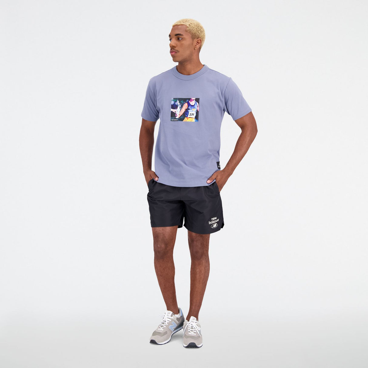 New Balance Men's Essentials Reimagined Woven Shorts-2
