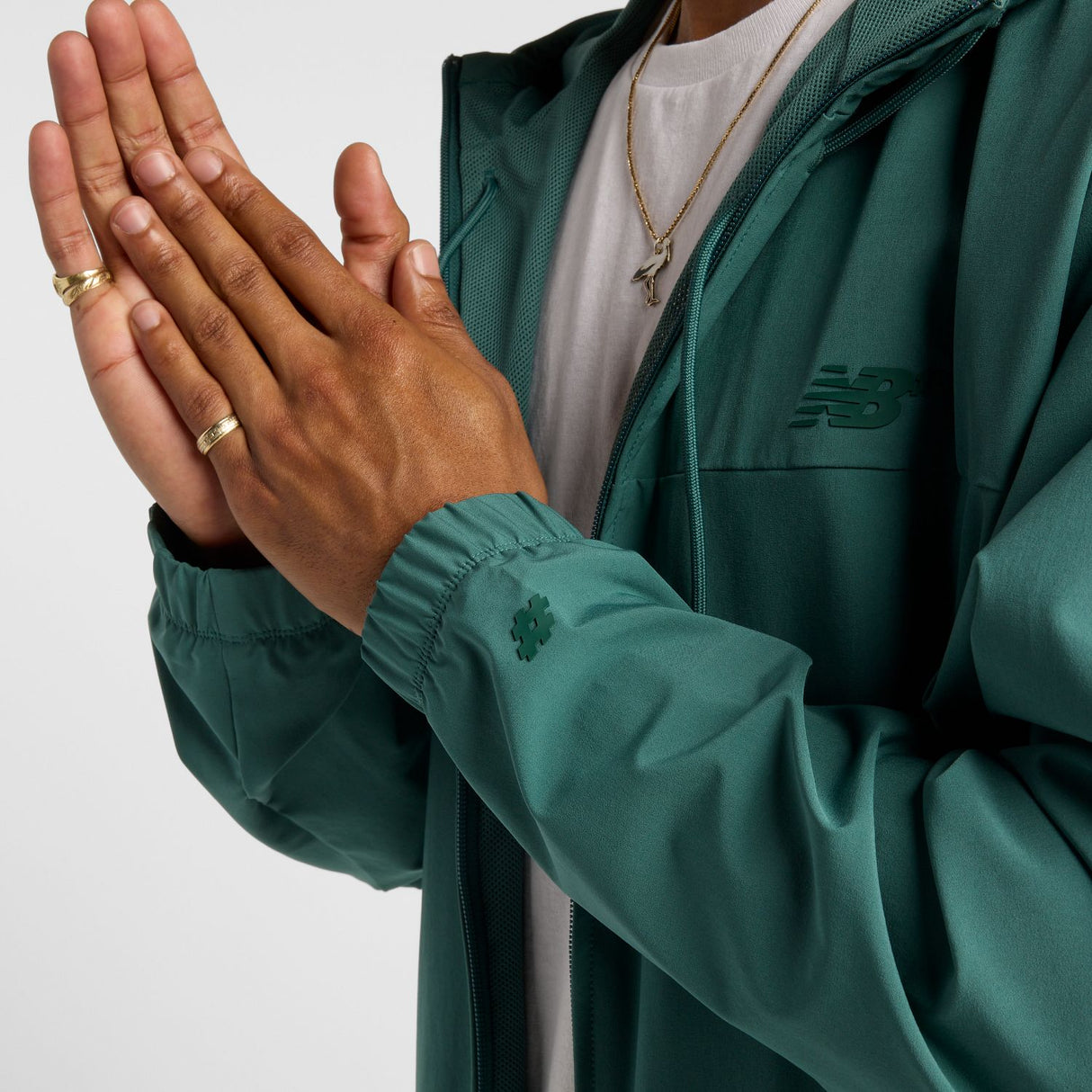 New Balance Men's Numeric Woven Full Zip Jacket-6