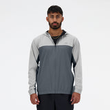 New Balance Men's Woven Full Zip Jacket-1