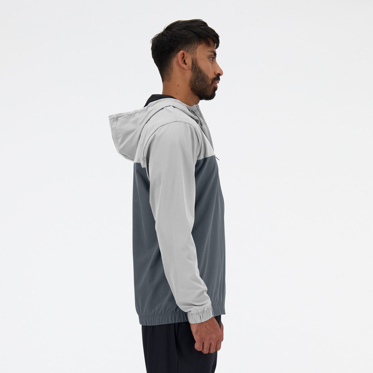 New Balance Men's Woven Full Zip Jacket-2