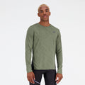 New Balance Men's Q Speed Jacquard Long Sleeve-1