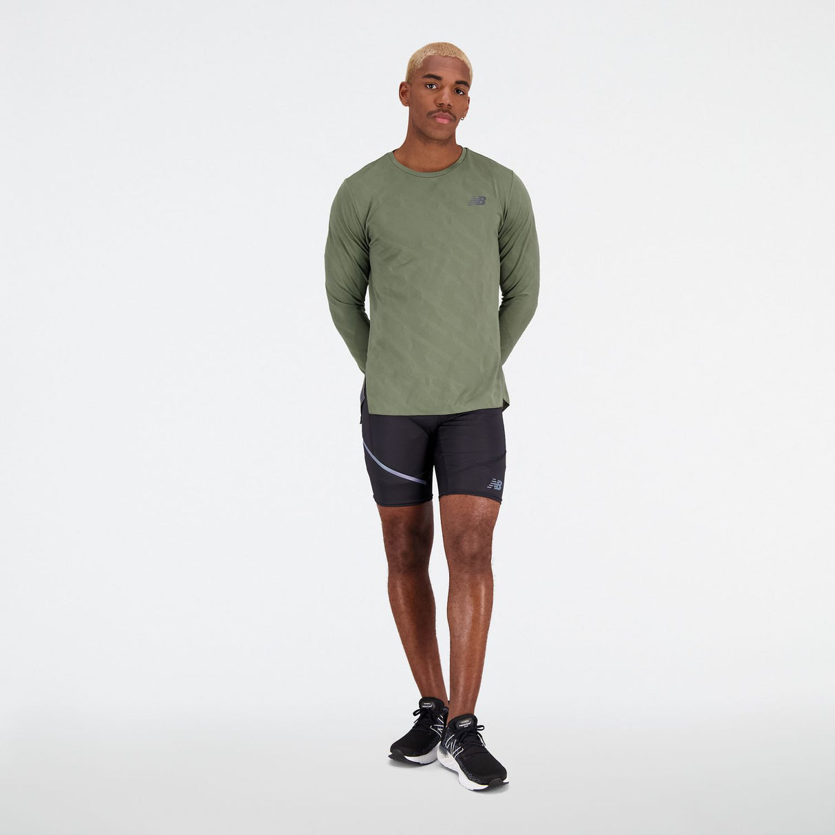 New Balance Men's Q Speed Jacquard Long Sleeve-2