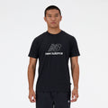 New Balance Men's Sport Graphic V Flying NB Brand T-Shirt-1