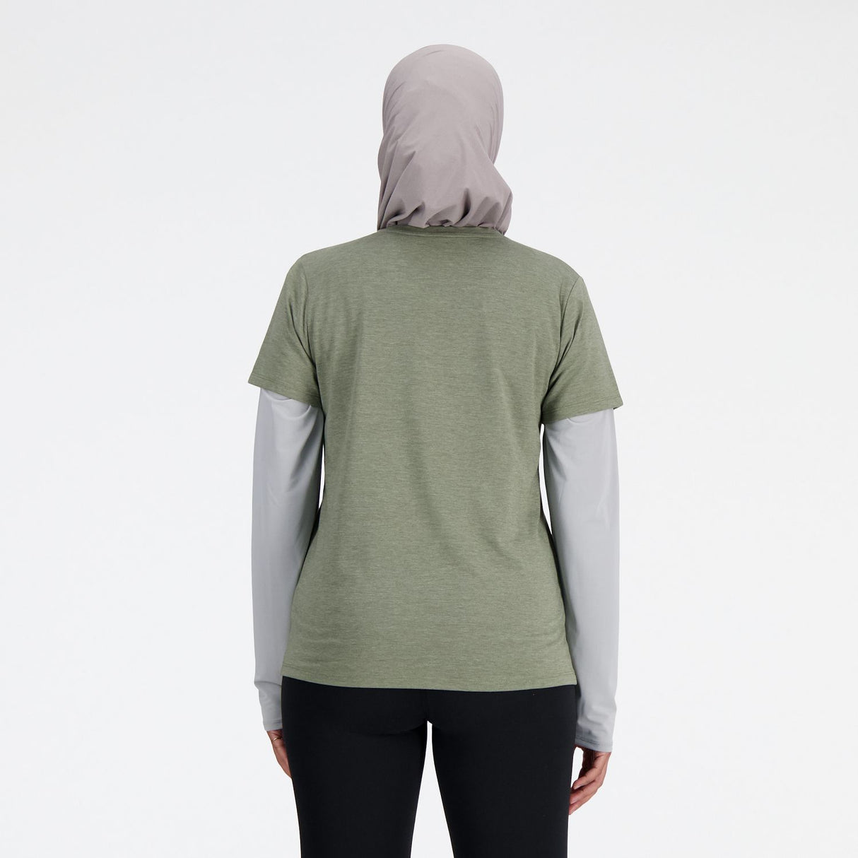 New Balance Women's Sport Essentials Heathertech T-Shirt-3