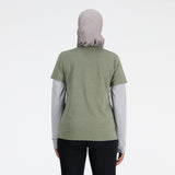 New Balance Women's Sport Essentials Heathertech T-Shirt-3