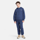 New Balance Boys' Brush Back Small Logo Hoodie-4