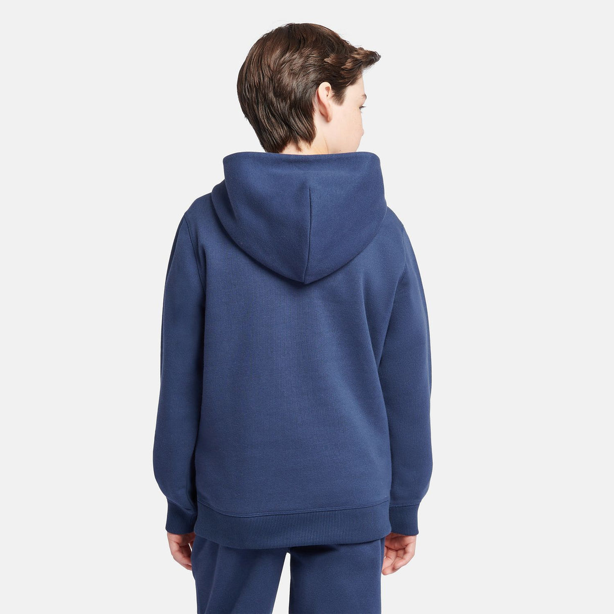 New Balance Boys' Brush Back Small Logo Hoodie-7