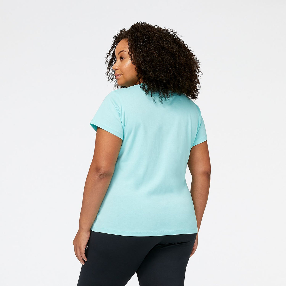 New Balance Women's Essentials Stacked Logo Tee-7