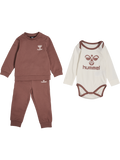 hummel Infant & Toddler Trio Crewsuit Set-1