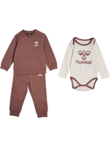 hummel Infant & Toddler Trio Crewsuit Set-1