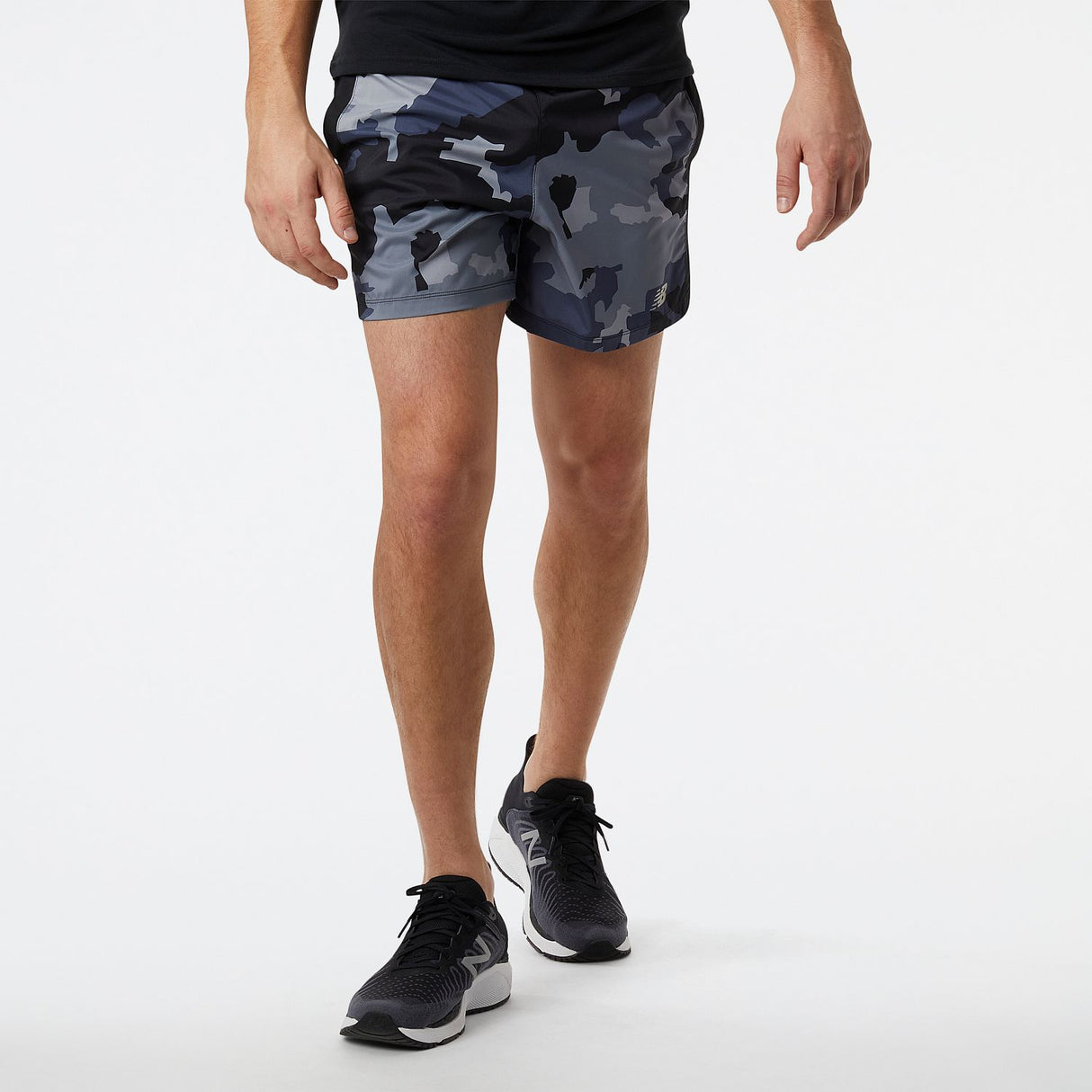 New Balance Men's Printed Accelerate 5 Inch Short-1