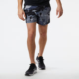 New Balance Men's Printed Accelerate 5 Inch Short-1