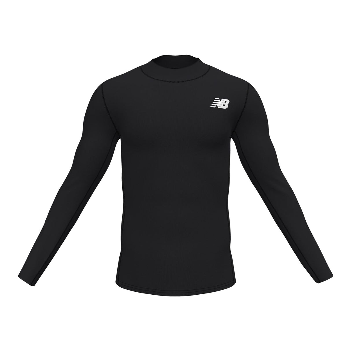 New Balance Men's Cold Comp Mock Neck Top-1