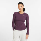 New Balance Women's Micro-Rib Long Sleeve-1