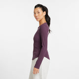 New Balance Women's Micro-Rib Long Sleeve-2