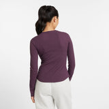 New Balance Women's Micro-Rib Long Sleeve-3