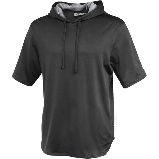Pennant Mens Short Sleeve Warmup Hoodie
