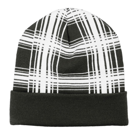 Pennant Mens Mega-plaid Beanie