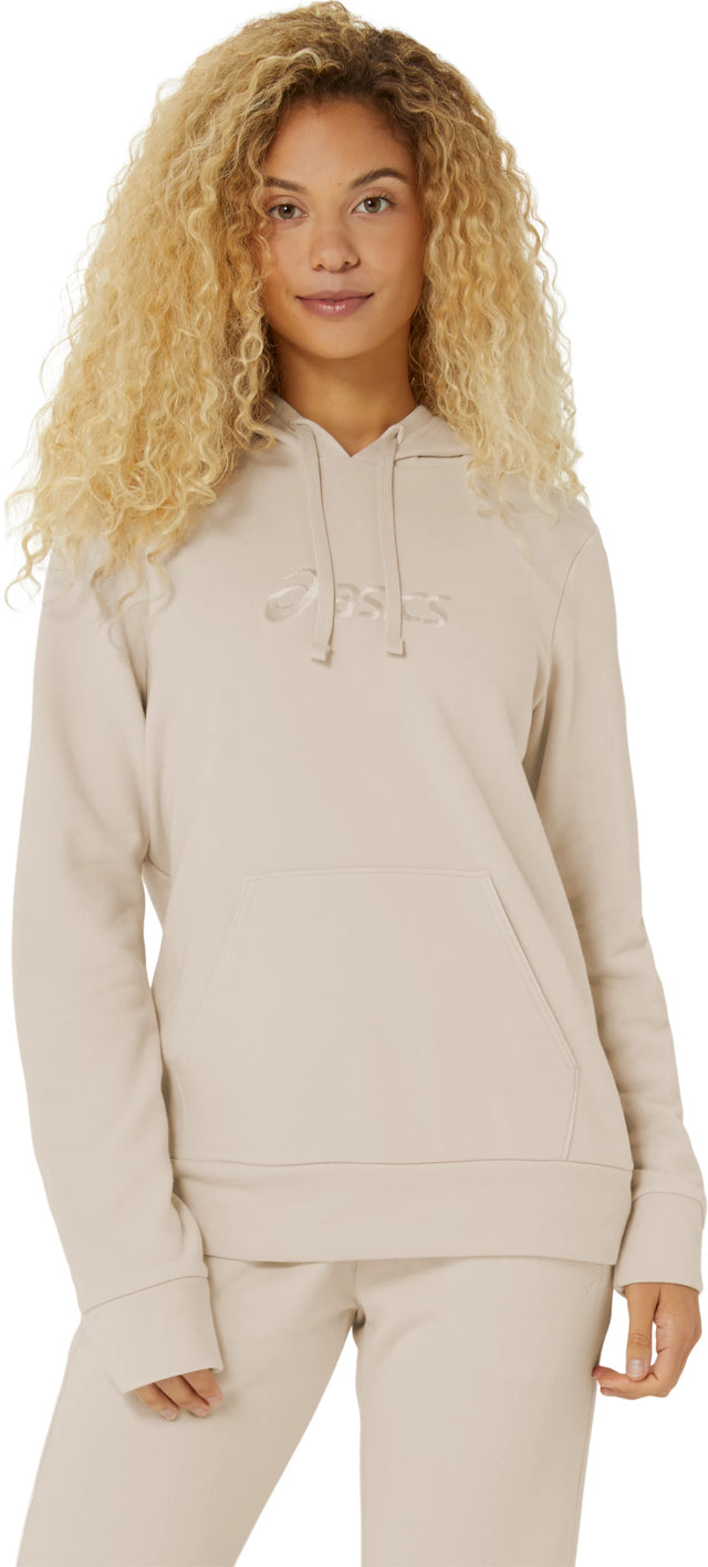 Asics Women's French Terry Pullover Hoodie-1