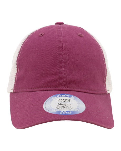 Infinity Her Women's Peached Twill Mesh Back Cap