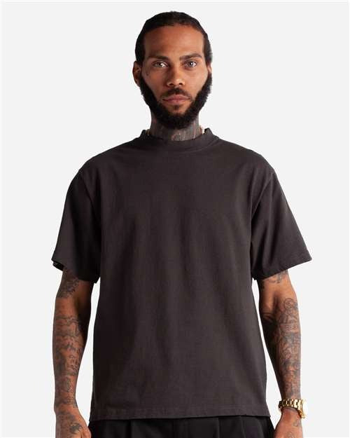 Shaka Wear Men's Max Heavyweight Cropped T-Shirt-1