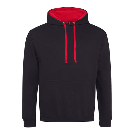 A4 Men's Varsity Contrast Hoodie
