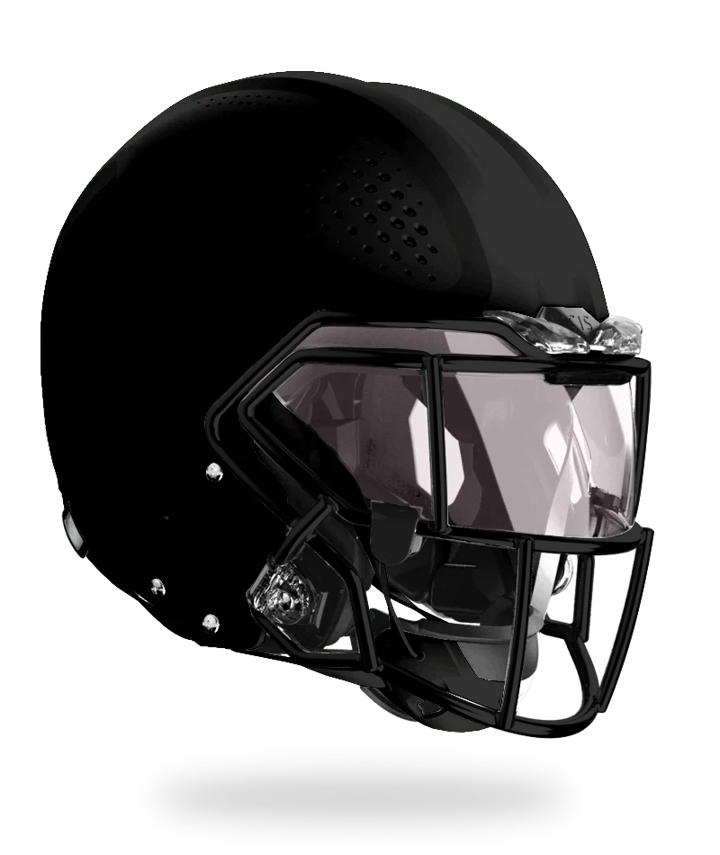 Vicis Zero2 Elite Youth Football Helmet with Titanium Facemask & Oakley Eye Shield