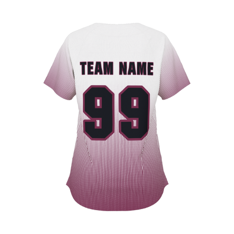 New Balance Women's Softball Prowess Sublimated 2 Jersey Full Button