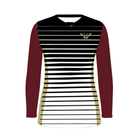 High Five Ladies Sublimated Elite Long Sleeve Soccer Jersey Team Soccer Jerseys