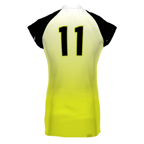 High Five Girls Sublimated Cap Sleeve Volleyball Jersey