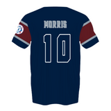 Holloway Babe Ruth Youth Sublimated Crew Neck Baseball Jersey Team Baseball Jerseys