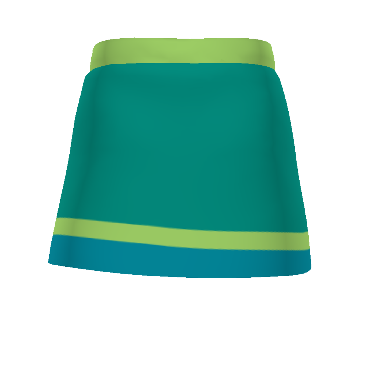 Holloway Ladies Sublimated Cheer Skort